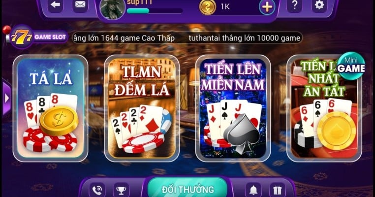 Cập nhật thông tin mới nhất về game bài đổi thưởng tại Kubet