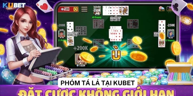 Các cách rút tiền sau khi thắng game phỏm tá lả trên Kubet