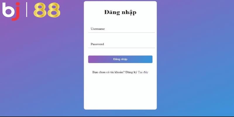 Các hình thức đăng nhập BJ88